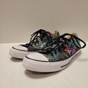 Converse All-Star "Menta Jungle" Floral Tropical Hawaiian‎ print men's 7 low top